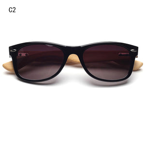 Qigge New Brand Wood Men Sunglasses