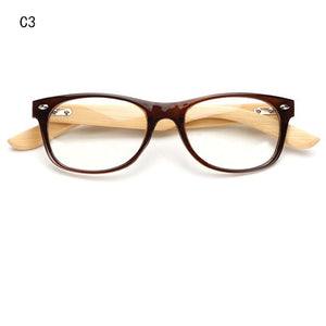 Qigge New Retro Rivet Frame Eyeglasses