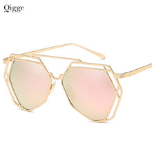 Load image into Gallery viewer, 2019 Qigge  Big Mirror Sunglasses