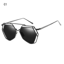 Load image into Gallery viewer, 2019 Qigge  Big Mirror Sunglasses