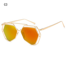 Load image into Gallery viewer, 2019 Qigge  Big Mirror Sunglasses