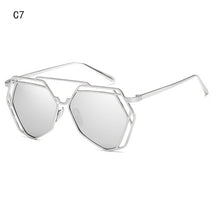 Load image into Gallery viewer, 2019 Qigge  Big Mirror Sunglasses