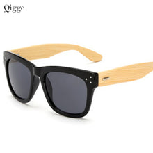 Load image into Gallery viewer, Qigge Vintage Plastic Frame Sunglasses Men