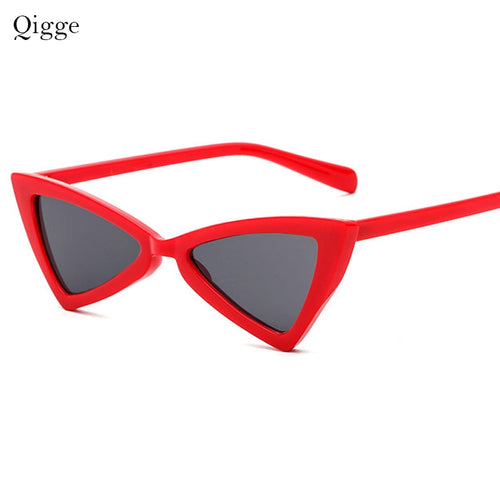 Qigge New Women Cat Eye Sunglasses